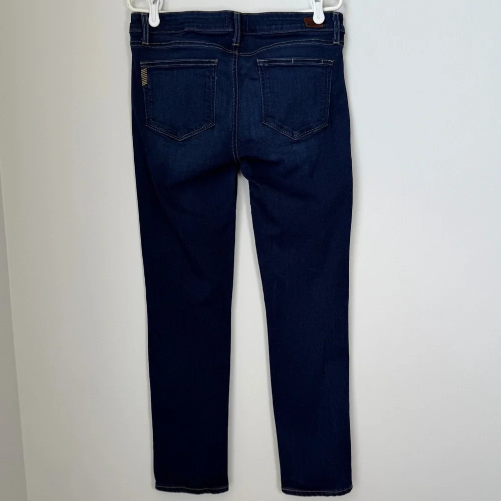 PAIGE Skyline Ankle Peg Stretch Jeans Blue Size 31 - Picture 3 of 7